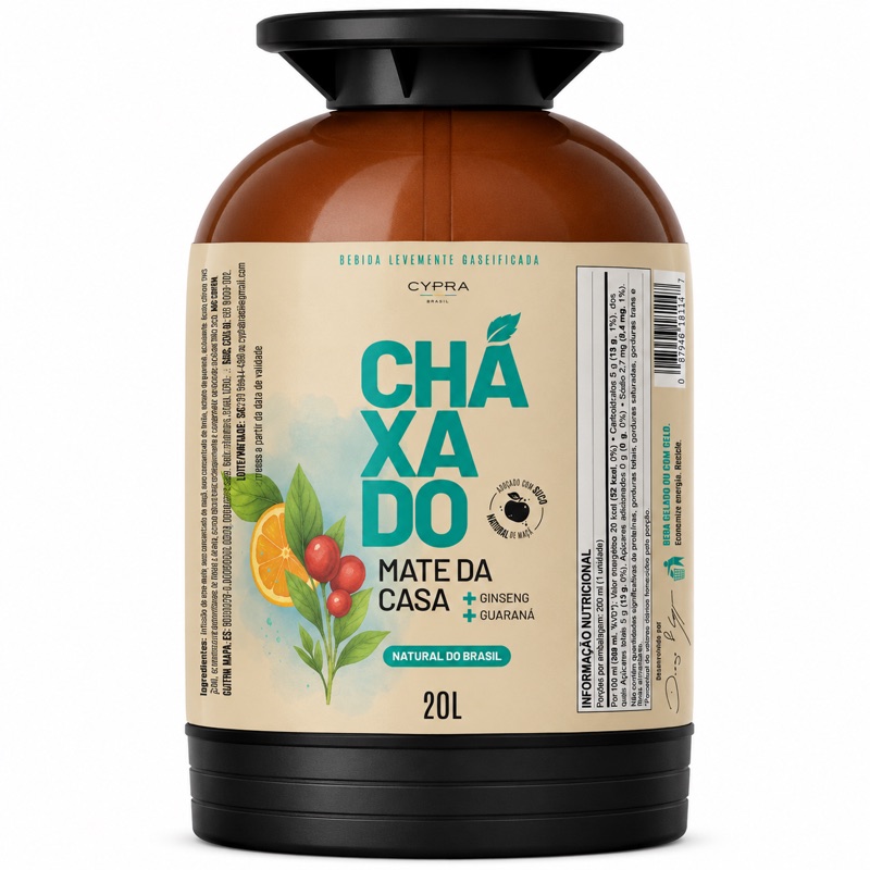 Barril pet 20L de Chaxado Mate da Casa